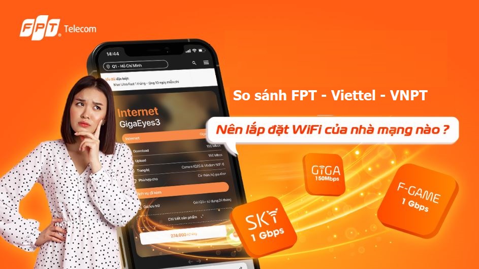 Mạng WiFi Internet nào mạnh nhất tại Việt Nam hiện nay 2025 Nên lắp WiFi mạng Internet nào