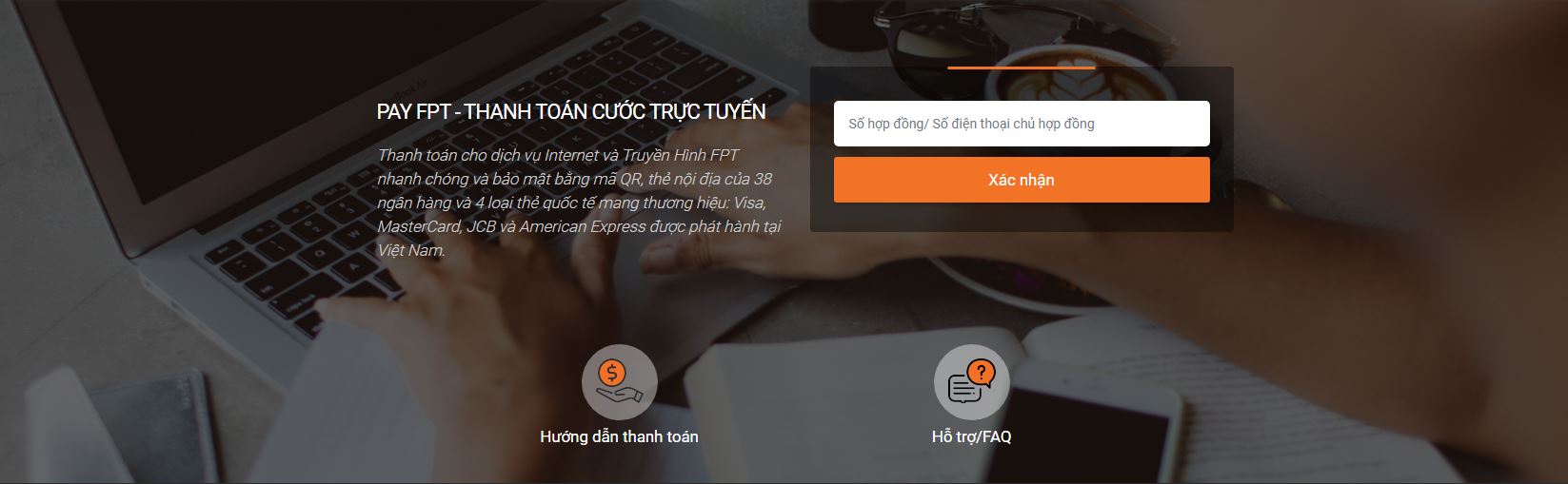Đóng tiền mạng FPT