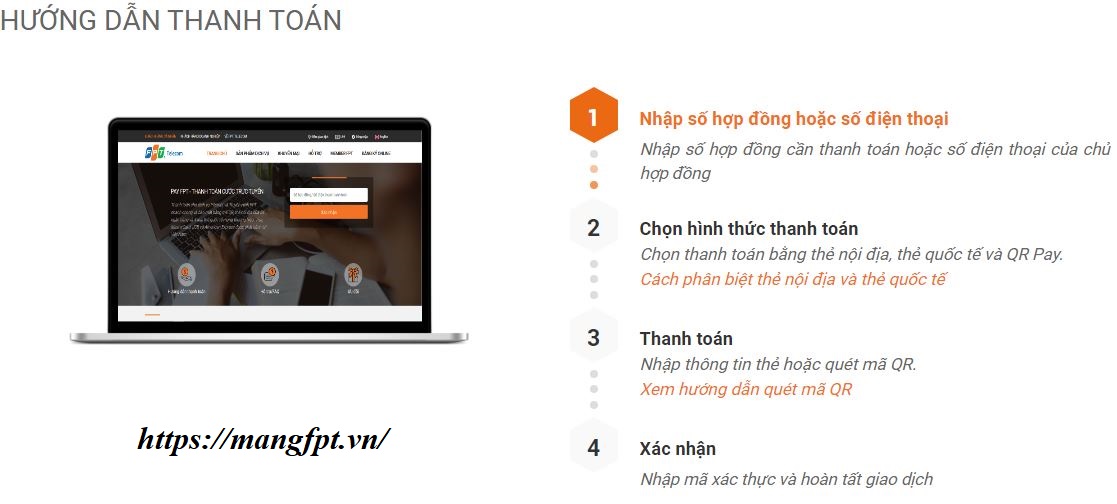 Thanh toán qua Pay FPT