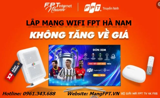 lắp mạng wifi fpt hà nam