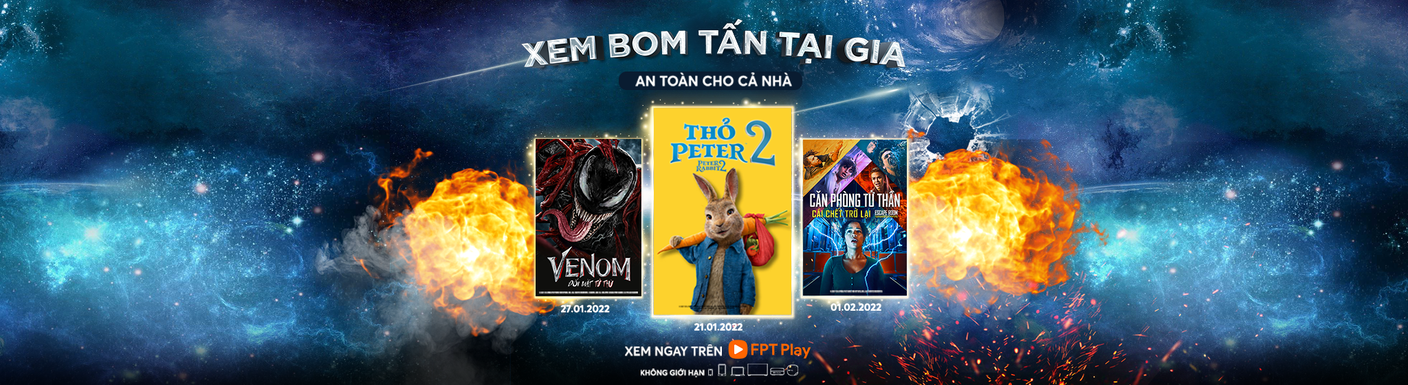 So sánh FPT Play vs truyền hình MyTV, TV360 VTVcab, K+ banner mang fpt vn