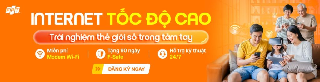 Bảng giá cước lắp Internet FPT cho gia đình