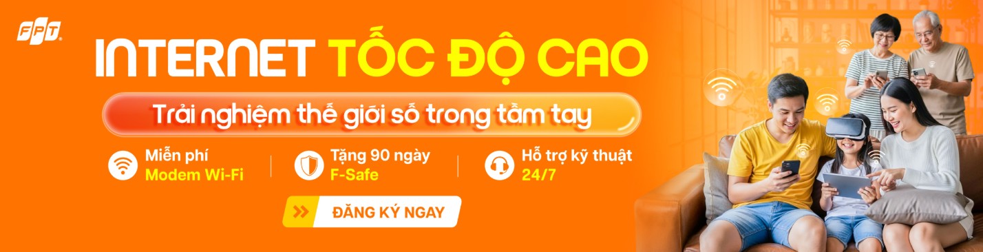 Bảng giá cước lắp Internet FPT cho gia đình