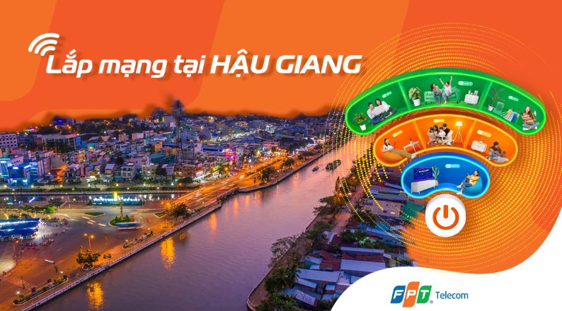 Lắp đặt WiFi FPT Hậu Giang