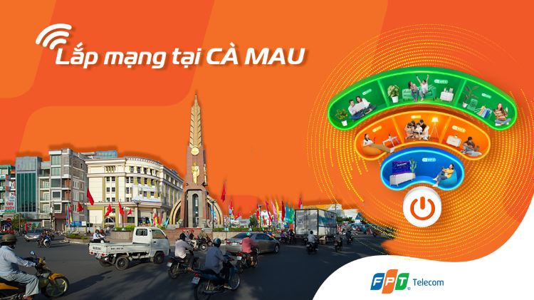 Lắp mạng FPT Cà Mau