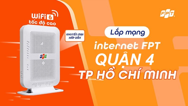 Lắp mạng FPT Quận 4