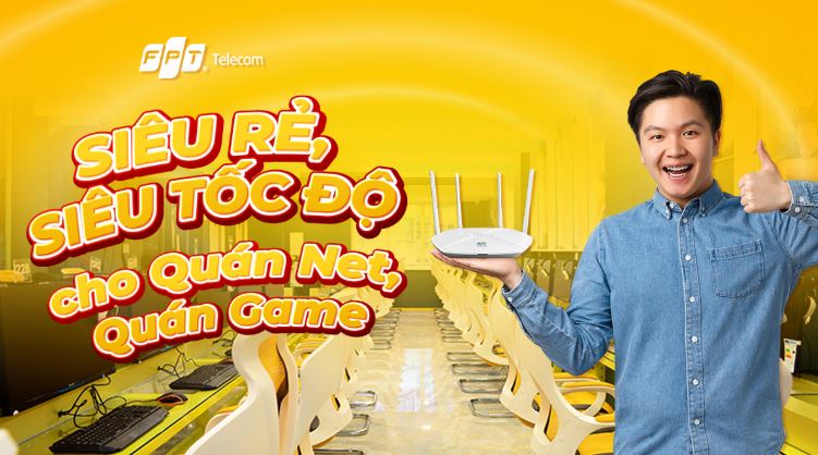 Lắp mạng FPT Quán Game