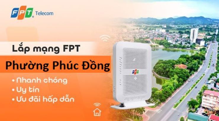 Lắp mạng FPT phúc Đồng