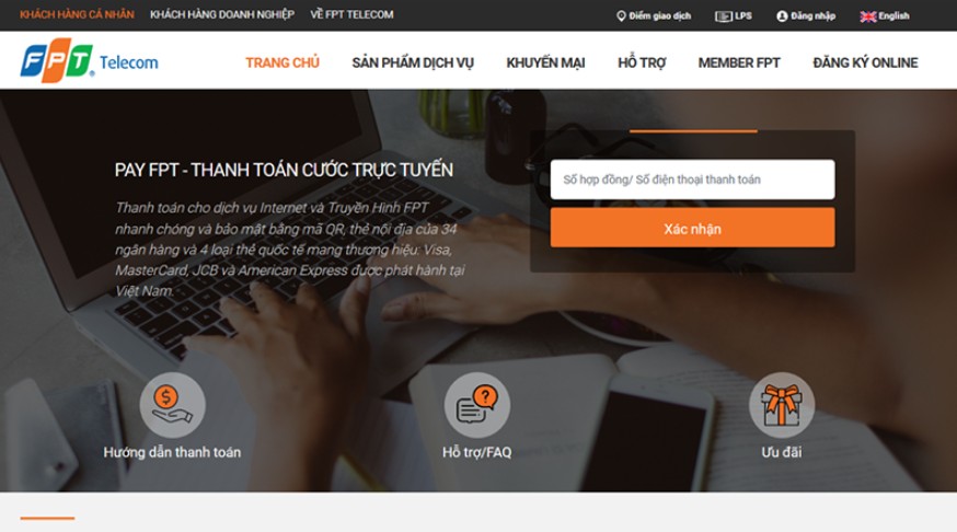 Hướng dẫn cách đóng tiền mạng FPT nhanh chóng Và tiện lợi nhất 2025 Thanh toán tiền mạng WiFi trên website FPT