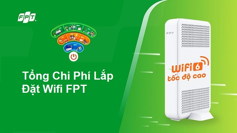 Tổng chi phí lắp đặt Wifi FPT hiện nay là bao nhiêu ? Gồm những gì ? Tổng chi phí lắp đặt Wifi FPT hiện nay là bao nhiêu
