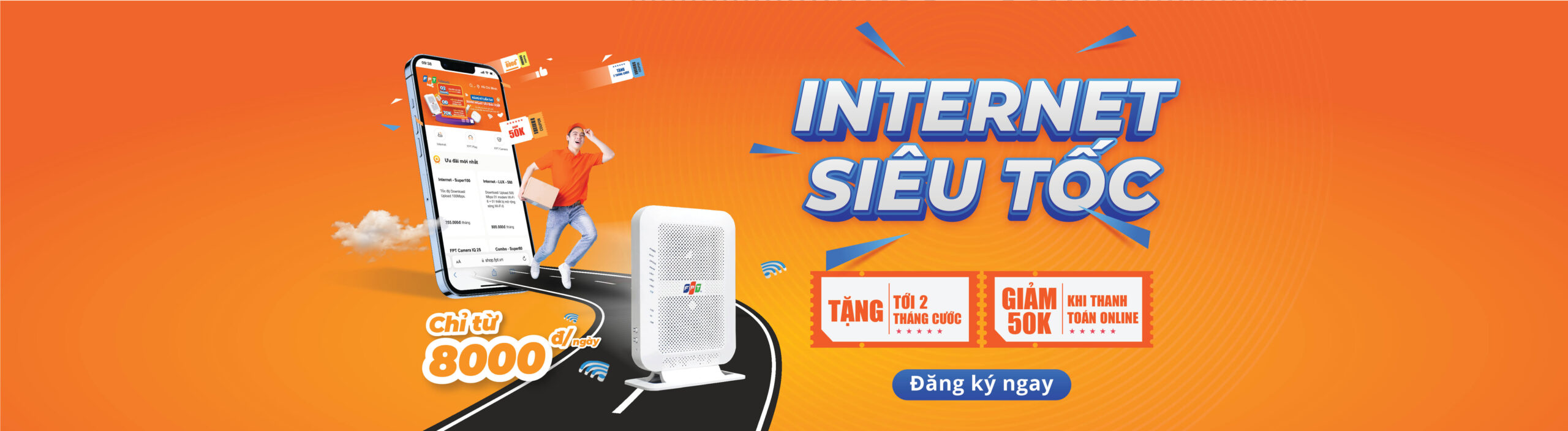 Tổng đài FPT - Công ty Cổ phần Viễn thông FPT Telecom Banner mangfpt