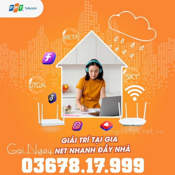 Đăng ký lắp mạng FPT Quận Gò Vấp lướt mạng thả phanh tặng deal cực "cuốn"