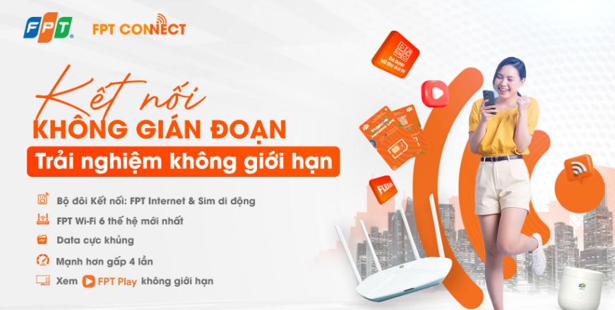 Đăng ký Combo Internet + Sim FPT data không giới hạn