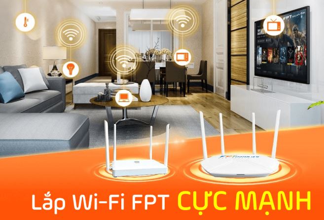 Lắp WiFi FPT cực mạnh giải pháp tối ưu cho nhà nhiều tầng