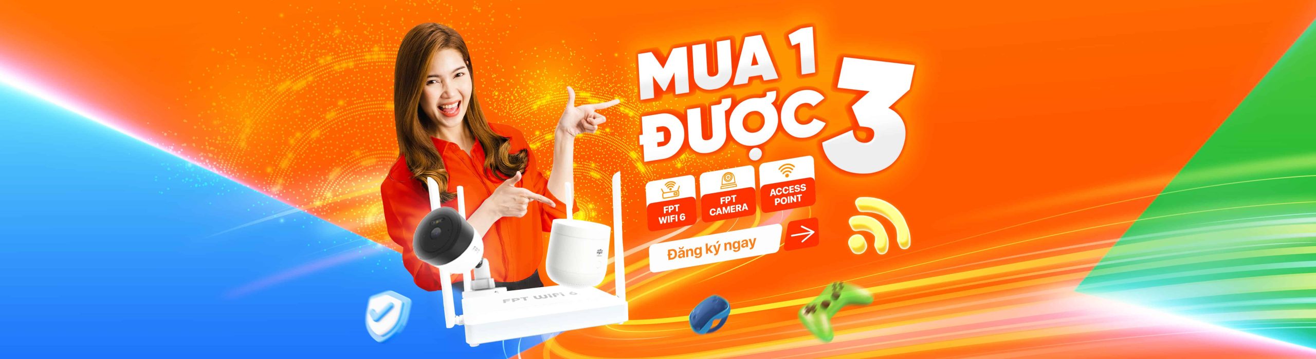 Tổng đài FPT - Công ty Cổ phần Viễn thông FPT Telecom Lắp mạng FPT mua 1 được 3