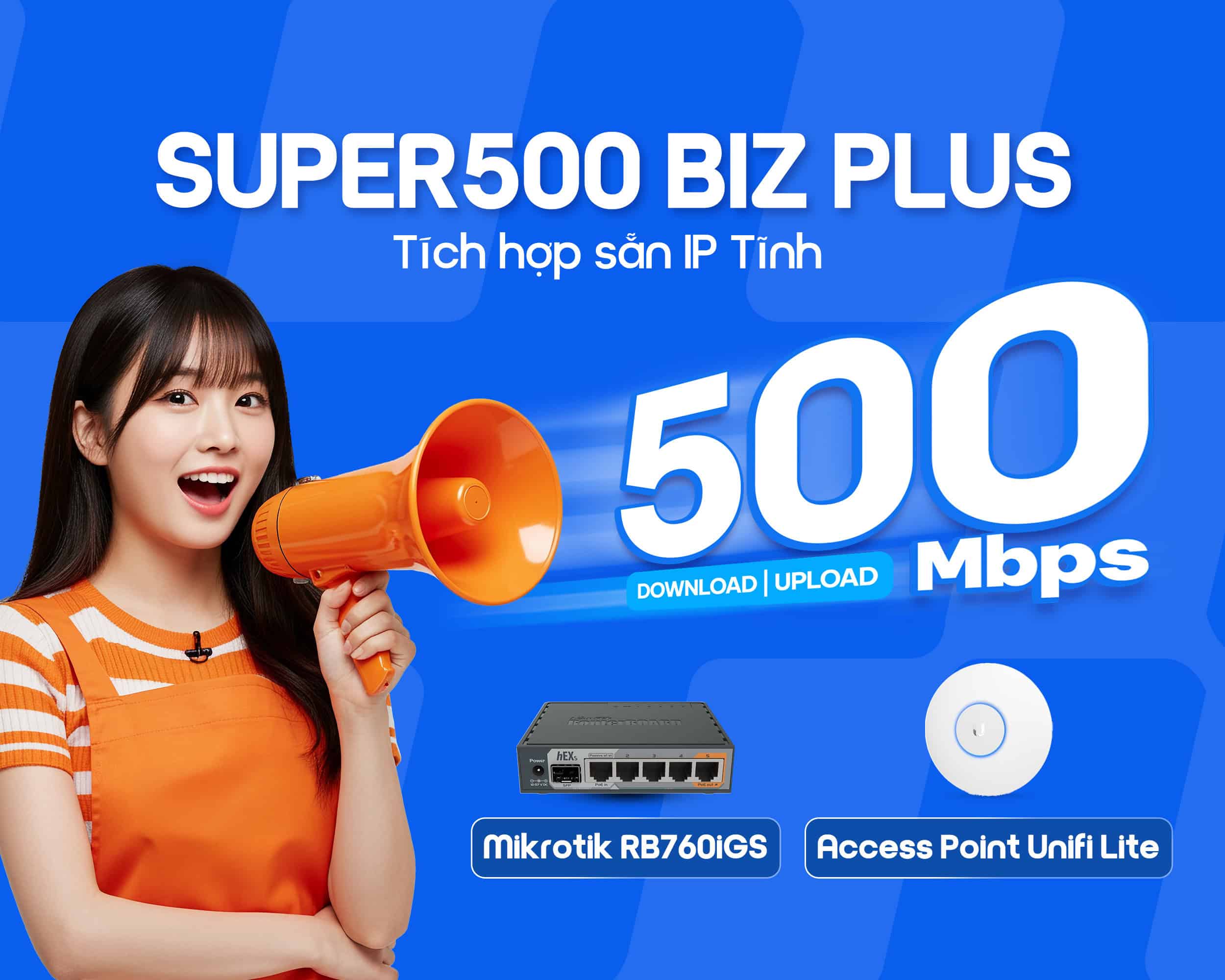 Tổng đài lắp mạng FPT Đắk Lắk giá hấp dẫn 2025 - Trọn gói 180k, Tặng Modem Super 500 Biz Plus FPT