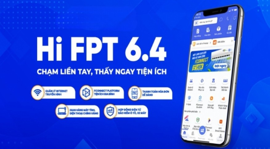 Tra mã số khách hàng qua ứng dụng HI FPT